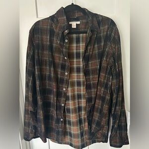 Carbon2Cobalt Plaid Button-Up Shirt